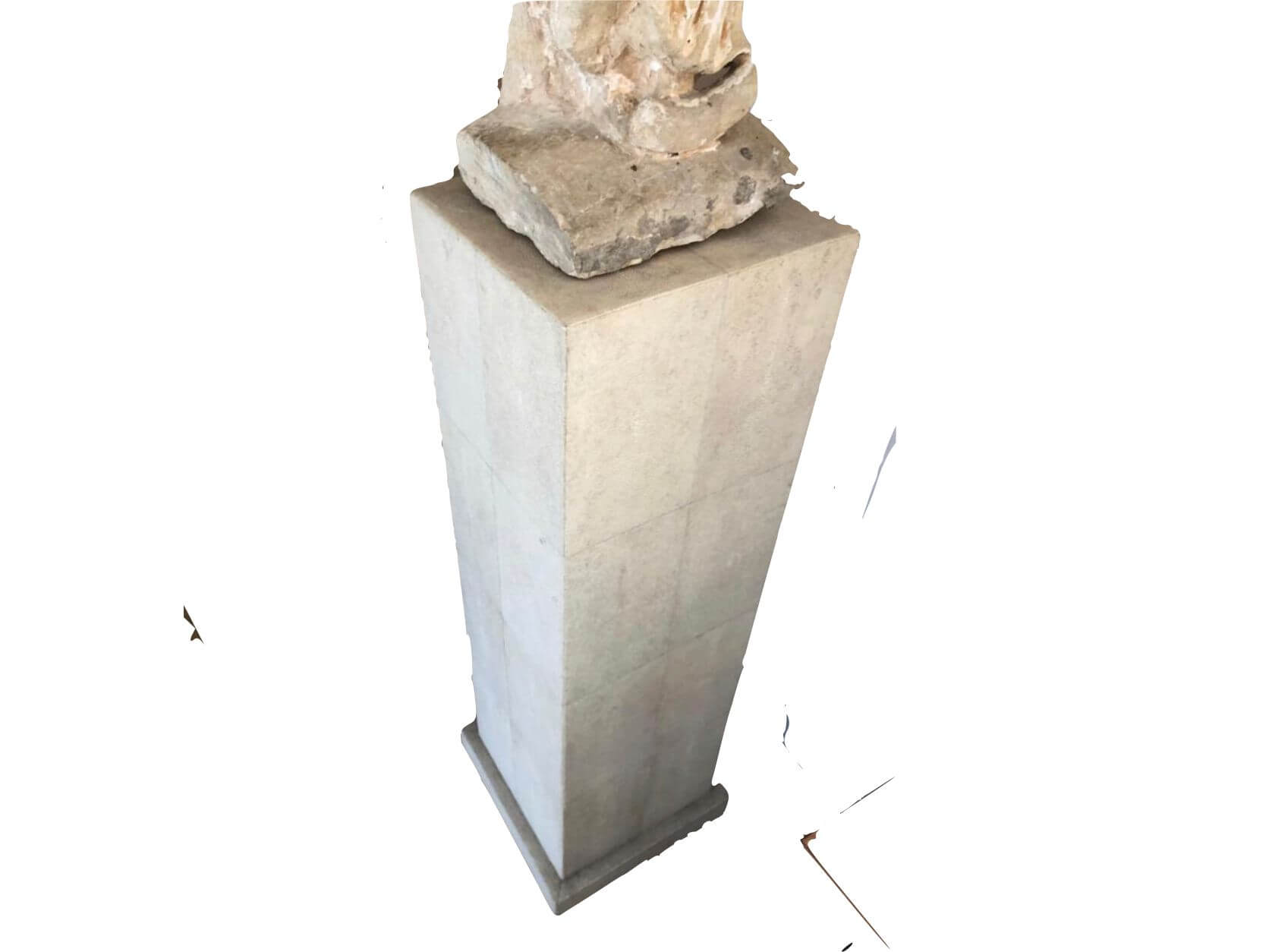 Nome: PARALLELEPIPEDO base per sculture Dimensioni: H 150 cm, BASE 35 x 35 cm